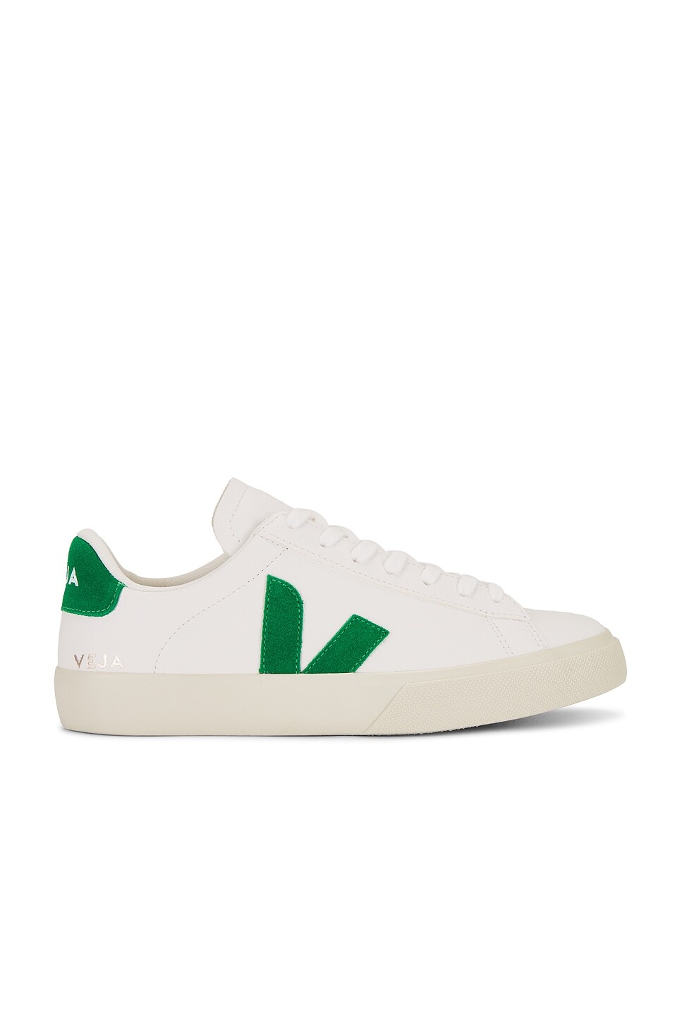 

Кроссовки мужские Campo Veja, цвет Extra White & Emeraude