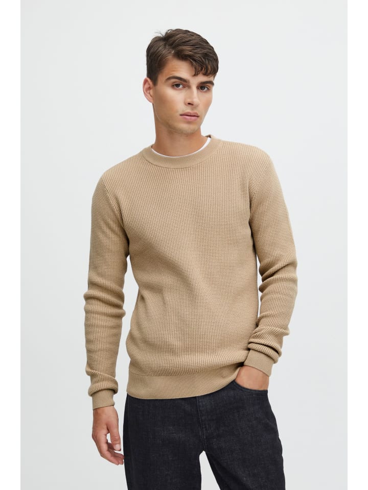 

Вязаный свитер CASUAL FRIDAY, бежевый