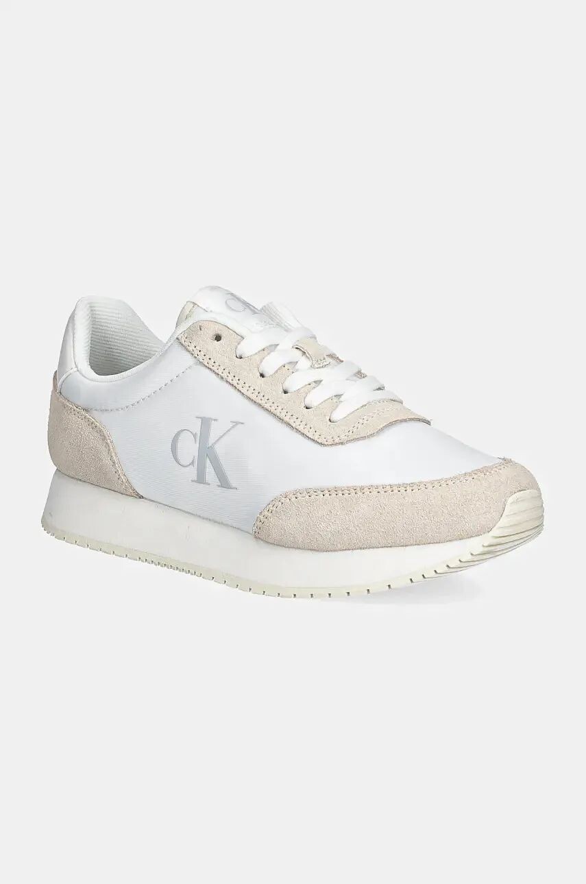 

Кроссовки Calvin Klein Jeans RUNNER LACEUP LOW MG MIX, белый