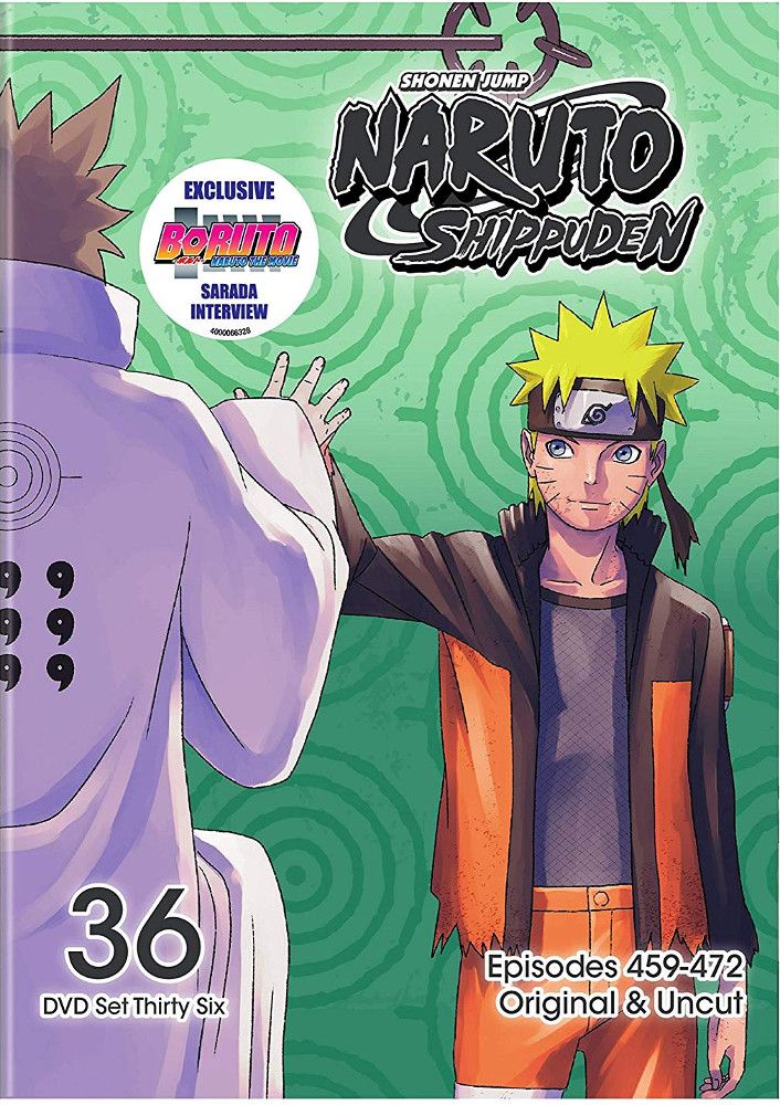 

Диск DVD Naruto Shippuden Uncut Set 36