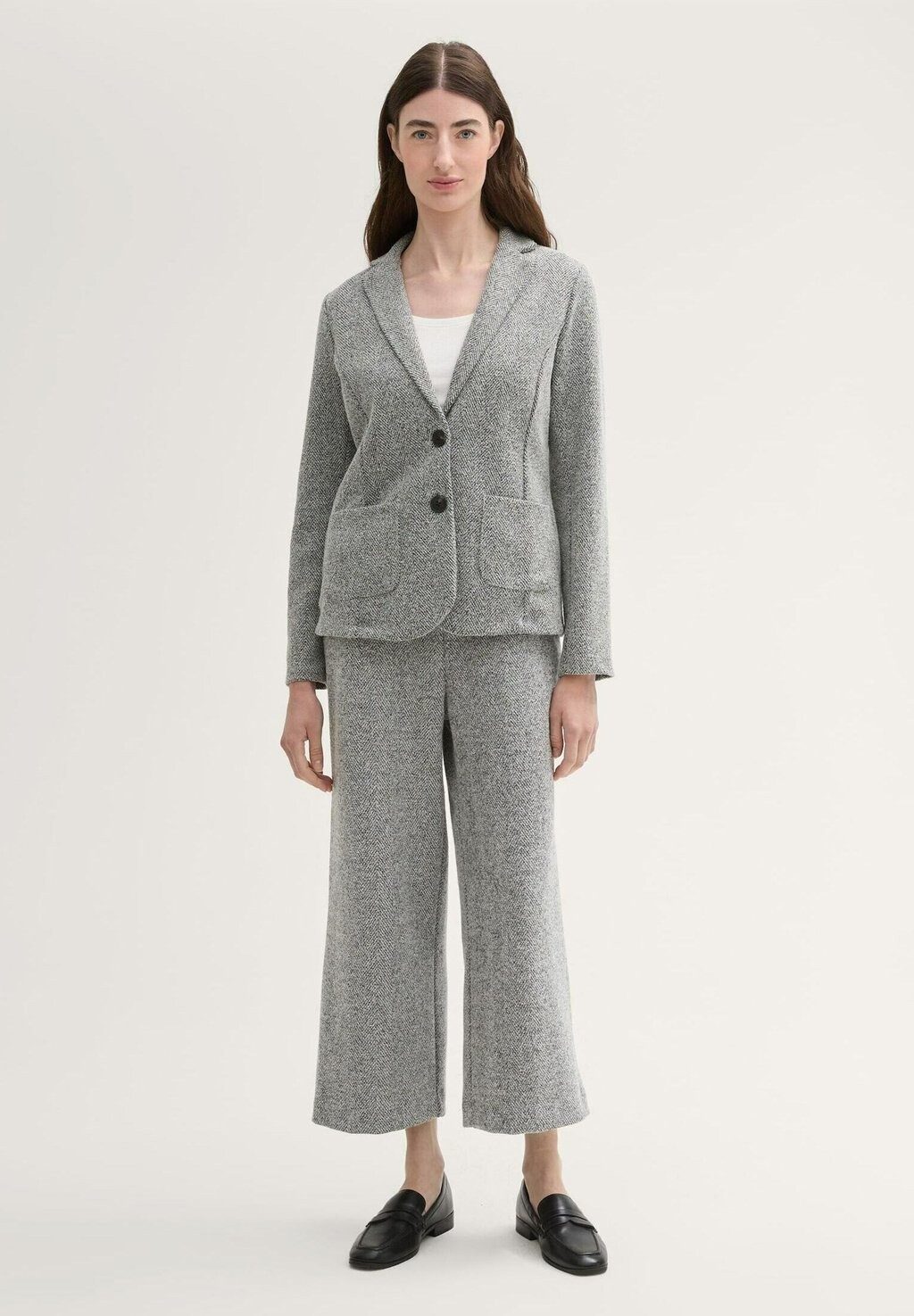 

Блейзер TOM TAILOR, серый