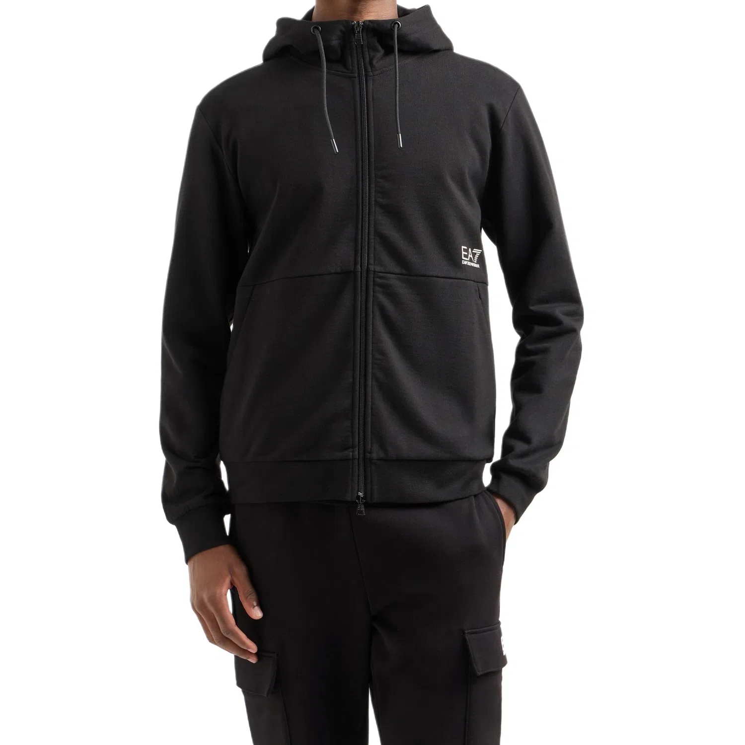 Свитшот EA7 от Emporio Armani, Black — фото 3
