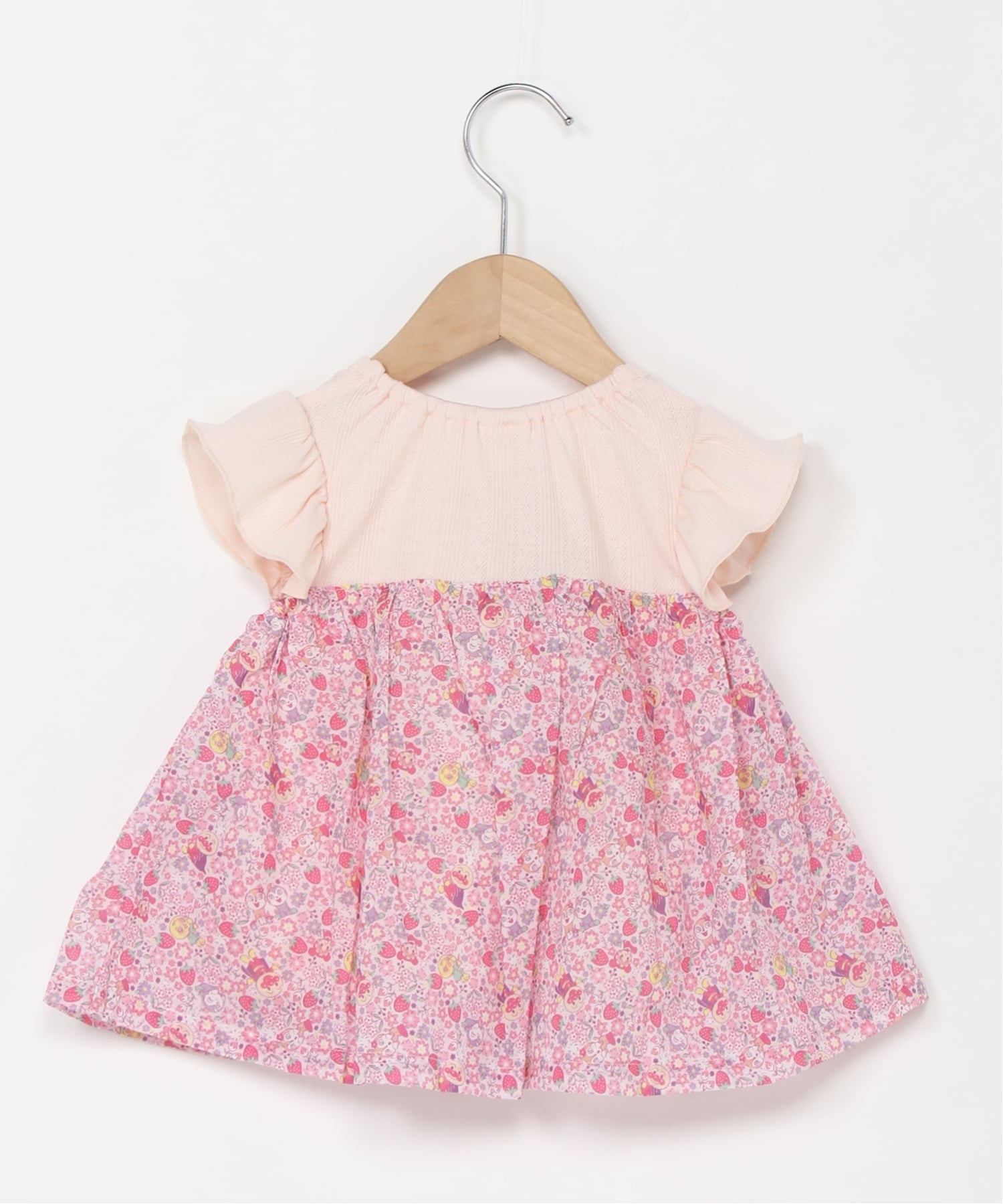 Детская коллекция ANPANMAN / (K) Туника с расклешенной юбкой и лентой Anpanman Kids Collection, pink — фото 2
