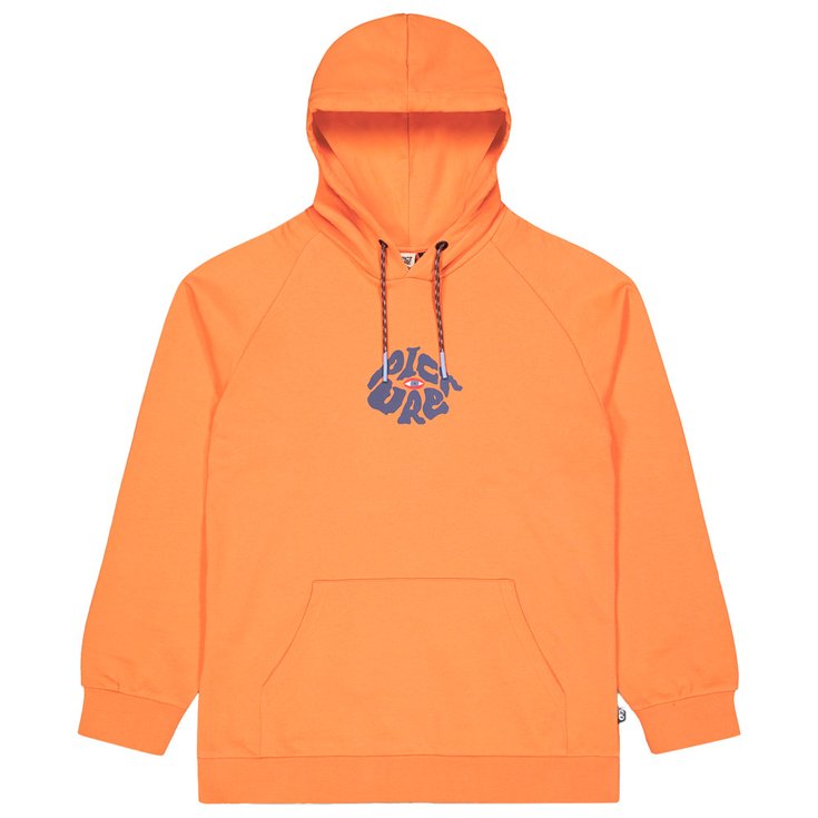 

Толстовка с капюшоном, сквозь глаз, пыльно-оранжевая - s Picture