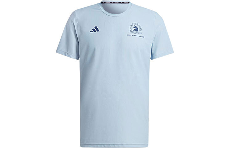 

Футболка Бостонского марафона мужская синяя Adidas, синий