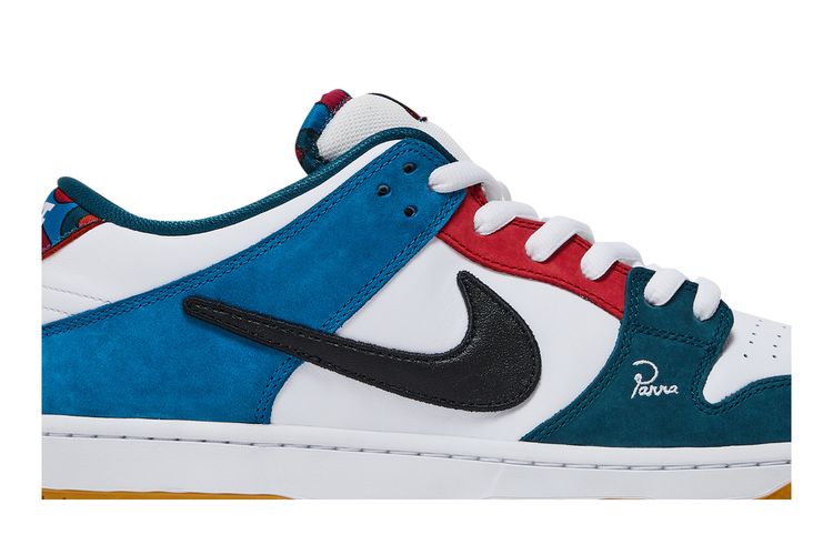 Кроссовки Parra x Dunk Low SB 'Friends & Family', разноцветный — фото 2