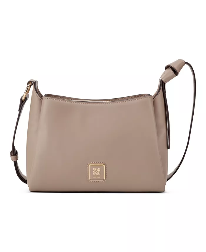 

Сумка кросс-боди Lyra Small Nine West, коричневый/бежевый