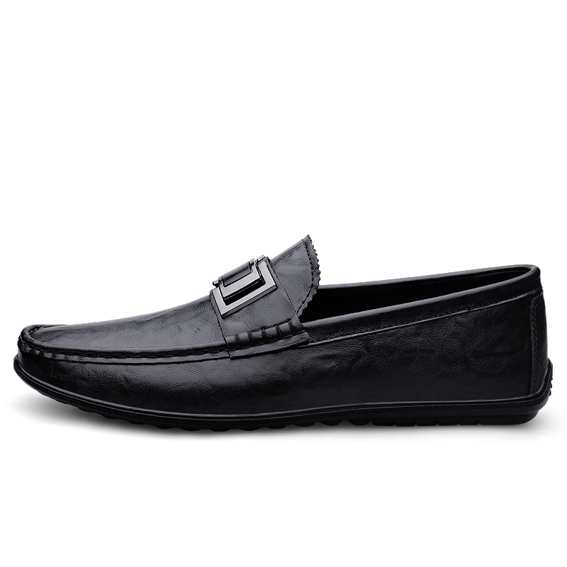 

BAGE Мокасины унисекс черные, цвет Black