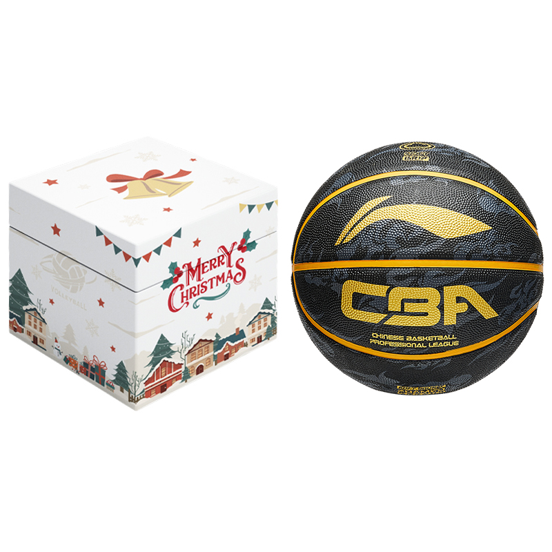 

LINING Резиновый баскетбольный мяч black gray gold размер 7 тренировочный unisex china