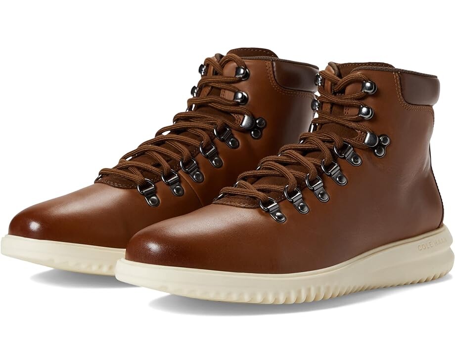 

Ботинки Cole Haan Grand+ Boot, цвет British Tan Leather/Ivory