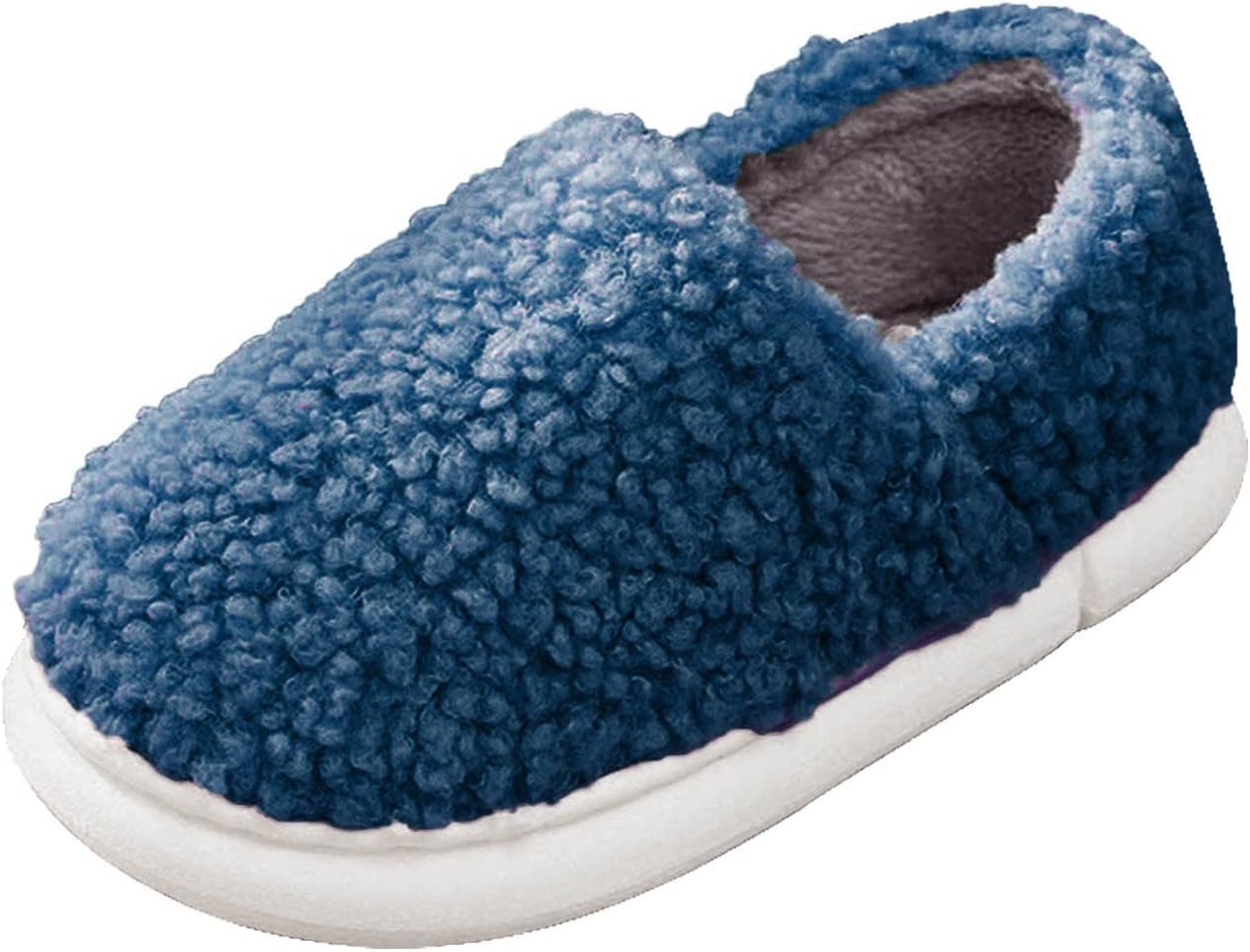 

Мужские хлопковые внутренние ботинки KRIDDR, нескользящие и удобные с мягкой подошвой, теплые зимние ботинки, темно-синий