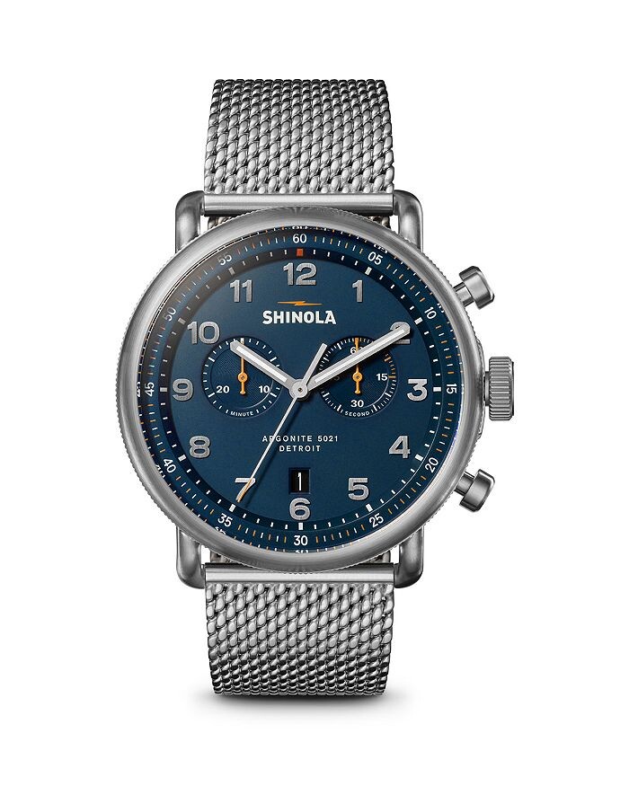 

Часы Shinola Canfield Model C56, 43 мм, синий