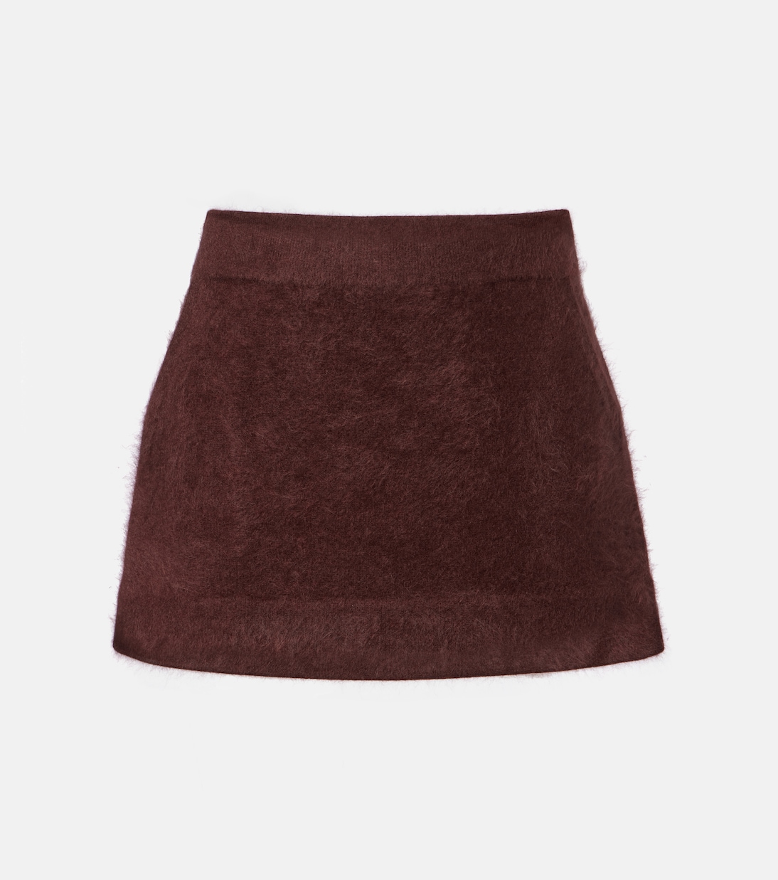 

Мини-юбка Fluffy Statement из смесовой шерсти Dorothee Schumacher, Dark Chocolate
