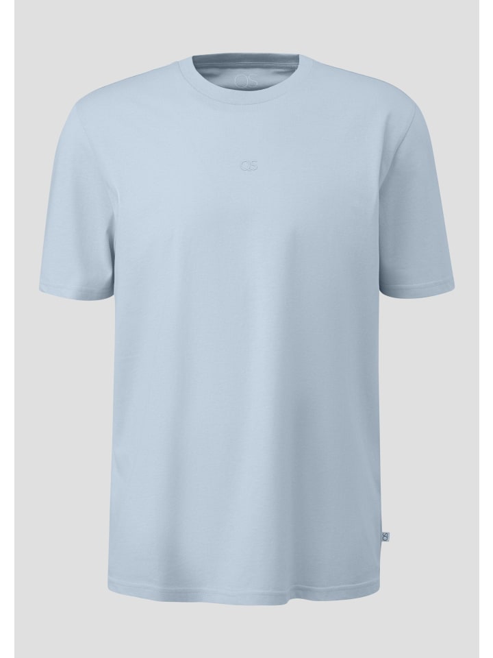 

QS Футболка 5007 светло-голубого цвета, Синий, QS Футболка 5007 светло-голубого цвета