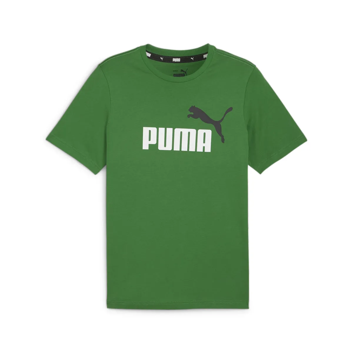 

Тренировочная рубашка PUMA "Essentials+ 2 Color Logo T-Shirt Men", зеленый