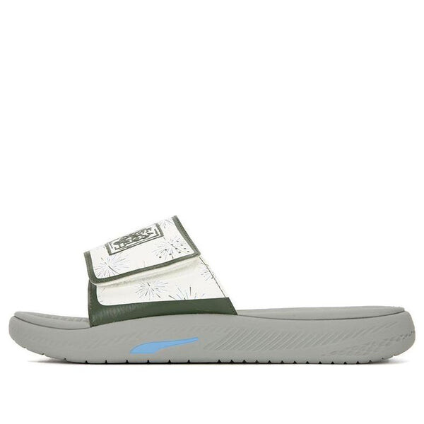 

Тапочки softride slide 'grey white' Puma, белый