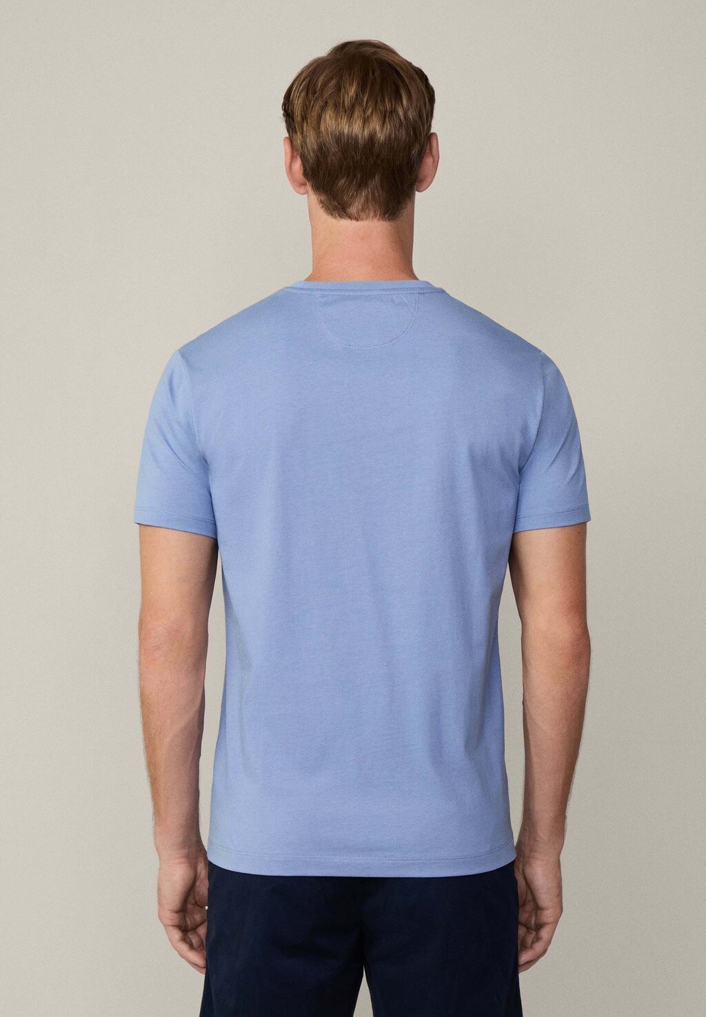 

Базовая футболка PIMA TEE Hackett London, синий