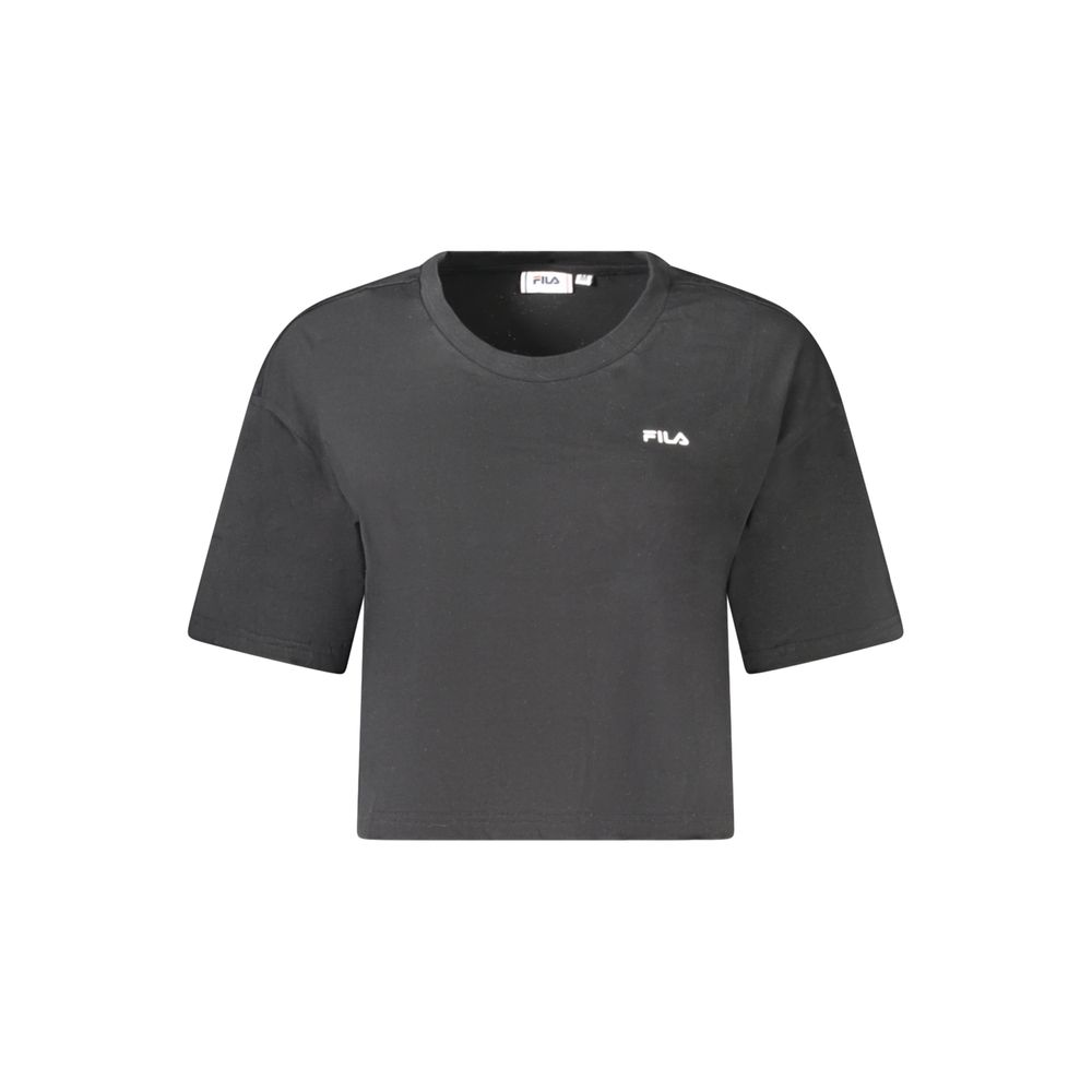 

Черные хлопковые топы и футболки Fila