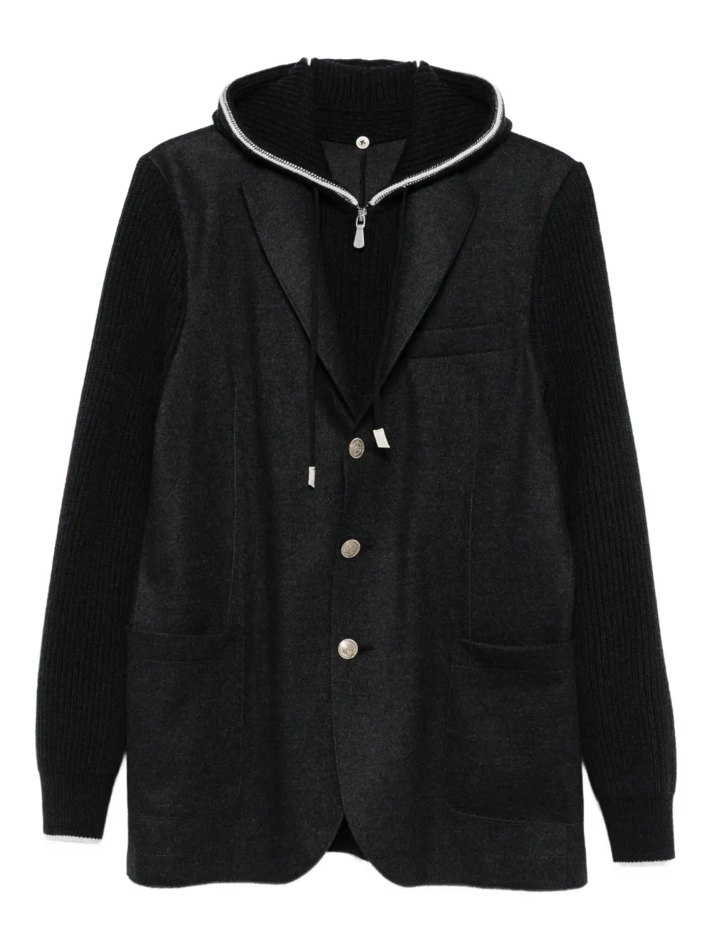 

Куртка с капюшоном Eleventy, серый