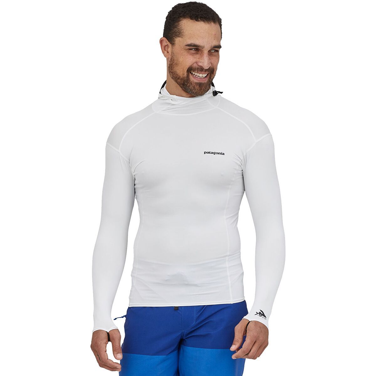 

Рубашка R0 с капюшоном Patagonia, белый