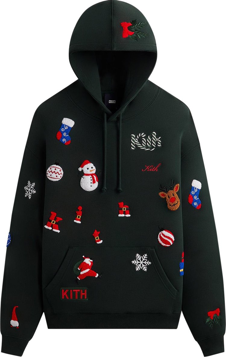 

Худи Kith Ornament Williams III 'Stadium', зеленый