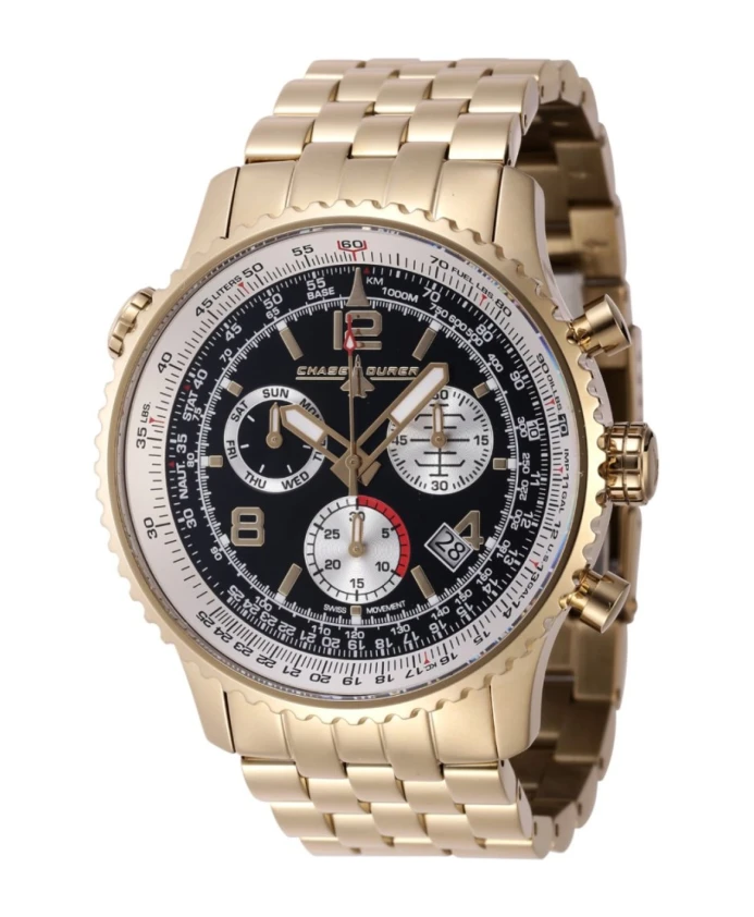 

Кварцевые часы командира звена Invicta Watches, желтый