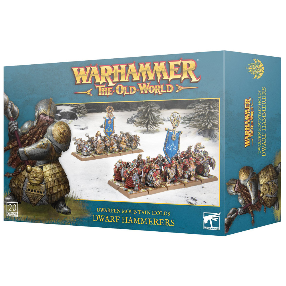 

Миниатюра Games Workshop Warhammer The Old World: Dwarfen Mountain Holds - Dwarf Hammerers