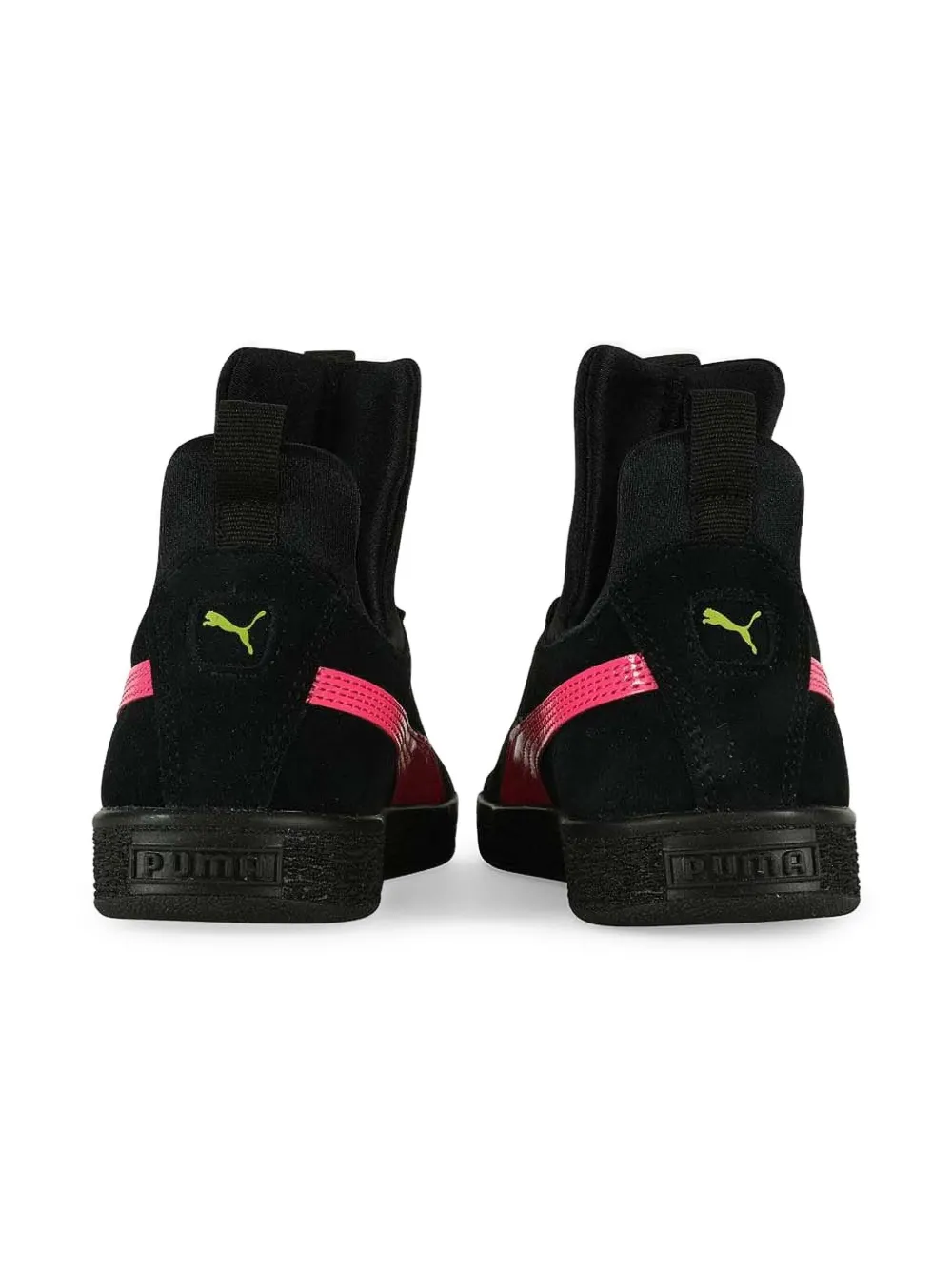 Кроссовки Fear «Черно-розовые/весенние» Puma Kids, черный — фото 2