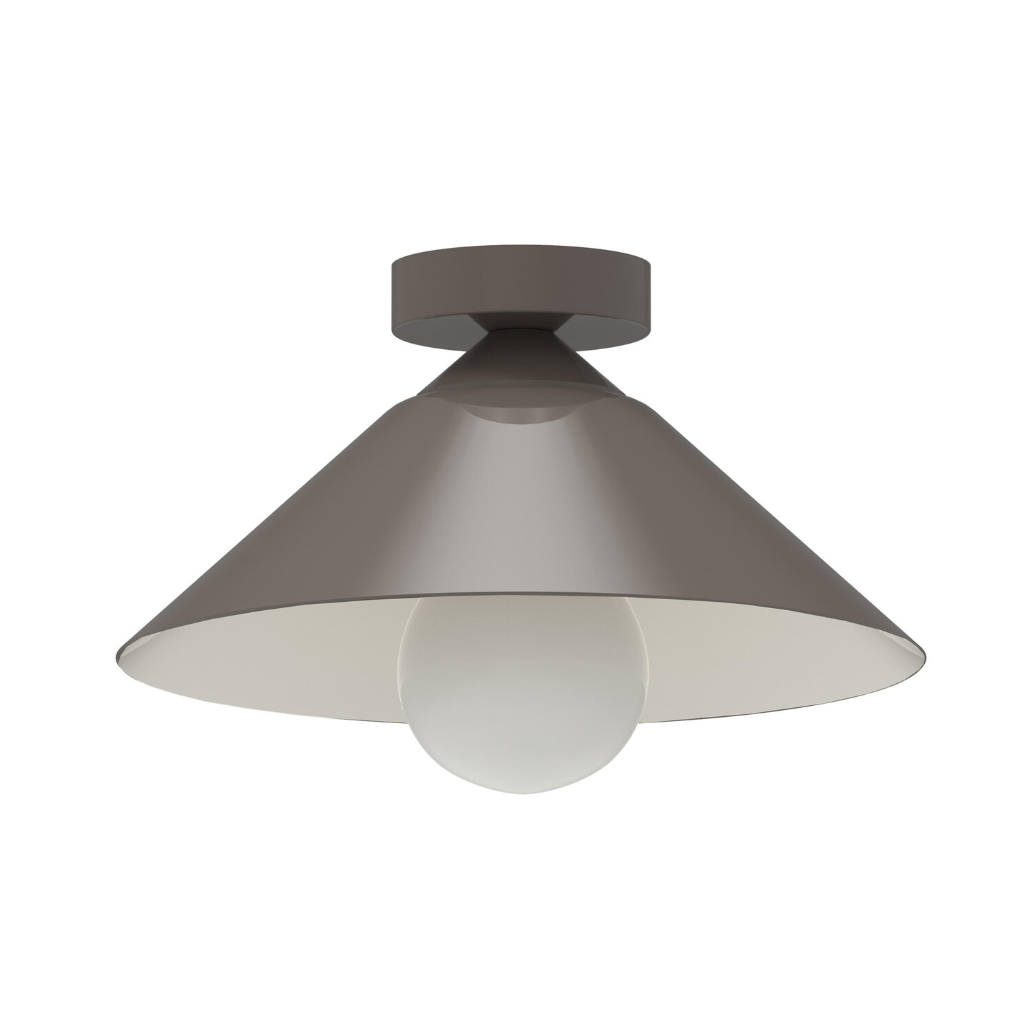 

Потолочный светильник Lumicom, 25x25x15 см, серо-коричневый