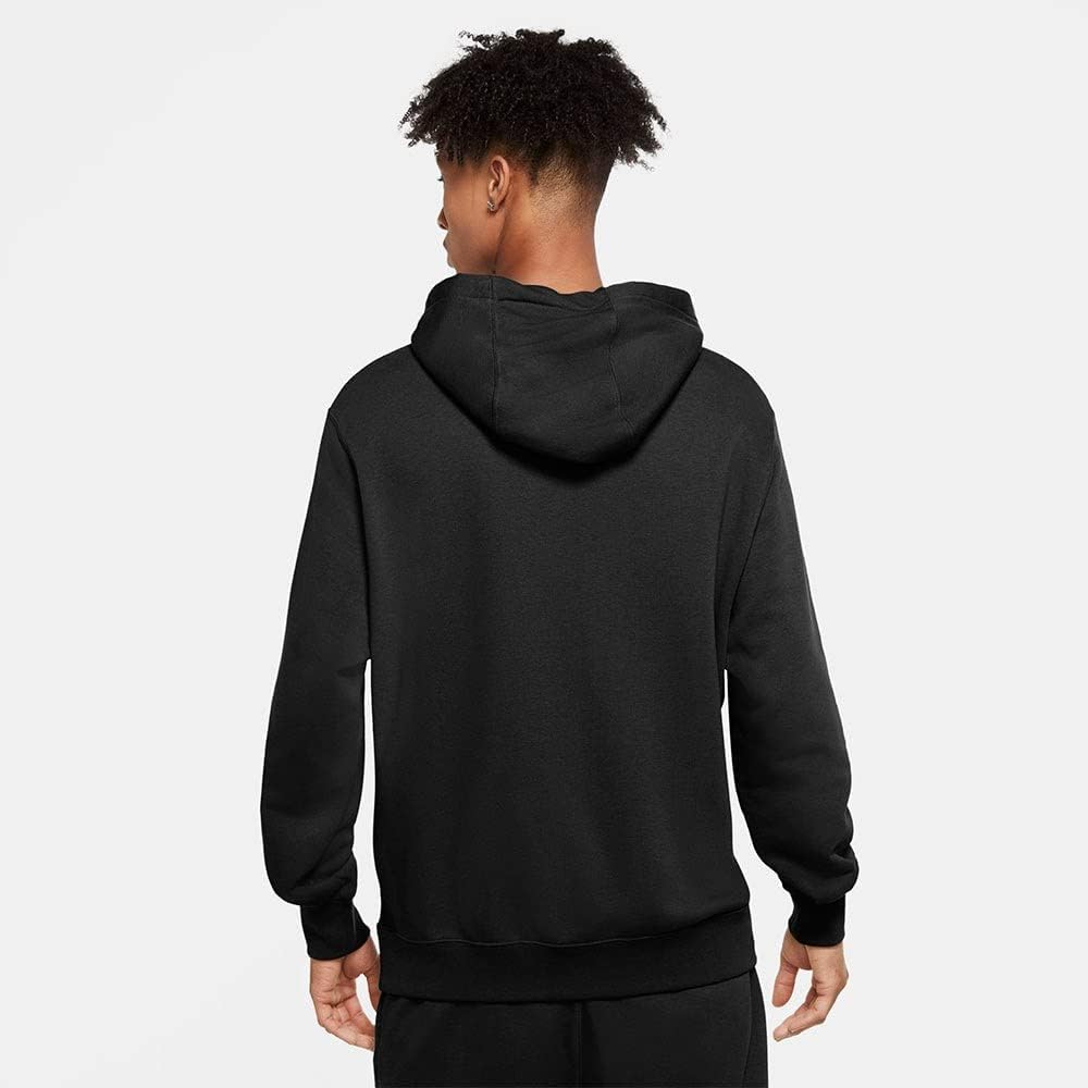 Толстовка с капюшоном Nike M NSW Club с длинным рукавом (1 шт.), Black / Black / White — фото 2