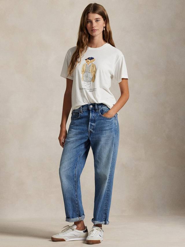 

Футболка Polo Bear из хлопка Ralph Lauren, White/Multi