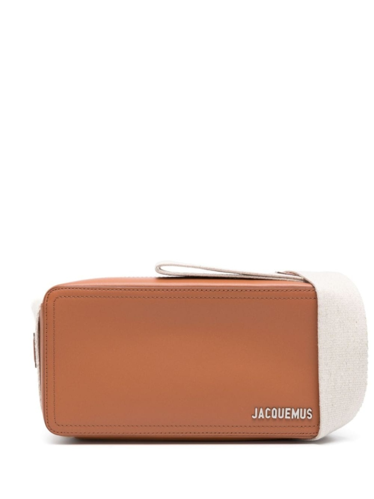 

Jacquemus Le Cuerda leather messenger bag, коричневый