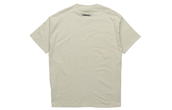 Футболка fw20 logo tee 'sage' Fear Of God Essentials, зеленый — фото 3