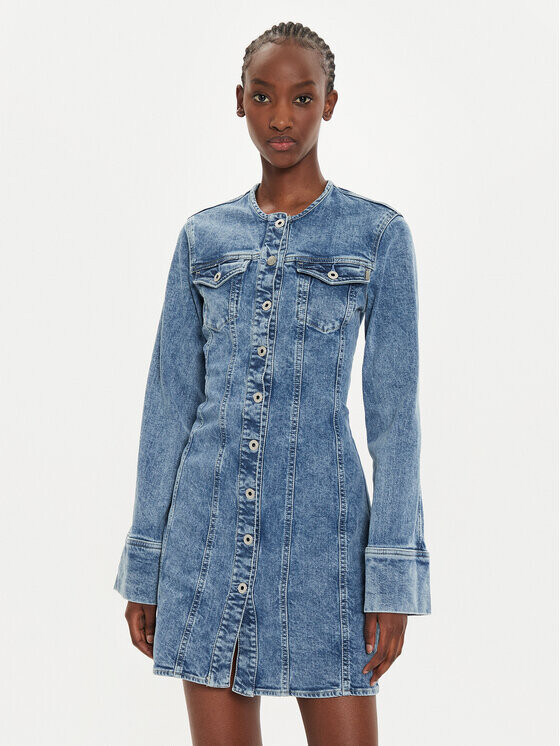 

Джинсовое платье regular fit Pepe Jeans, синий