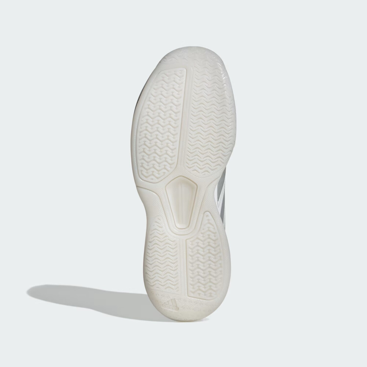 Низкие теннисные туфли Avaflash Adidas, цвет Cloud White/Cloud White/Silver Metallic — фото 3