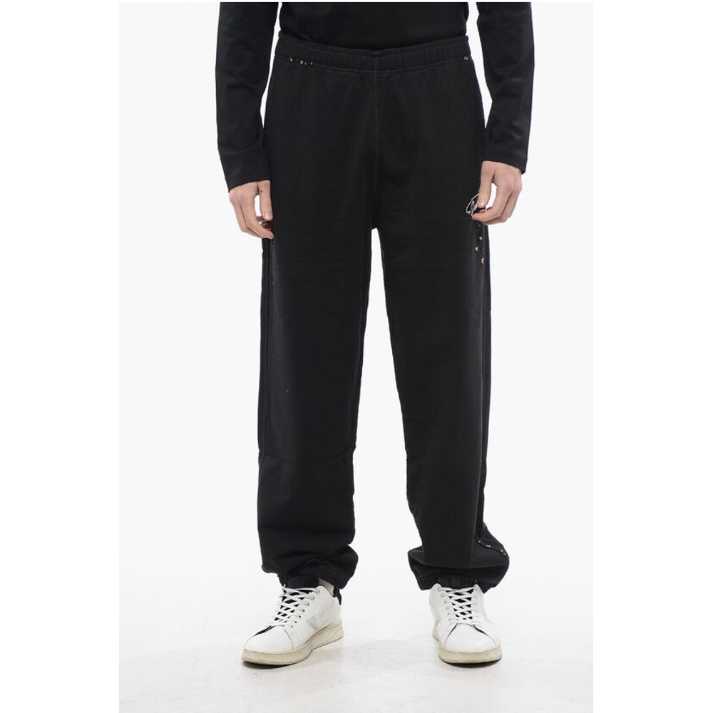 

Повседневные брюки RED TAG с вышивкой P-MARKY-POCK и кулиской Diesel, Black