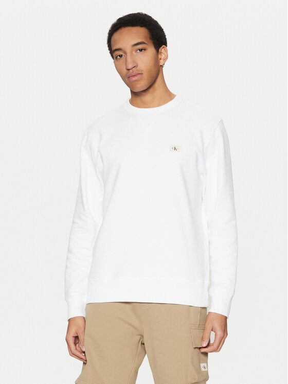 

Толстовка обычного кроя J30J327115 Calvin Klein Jeans, белый