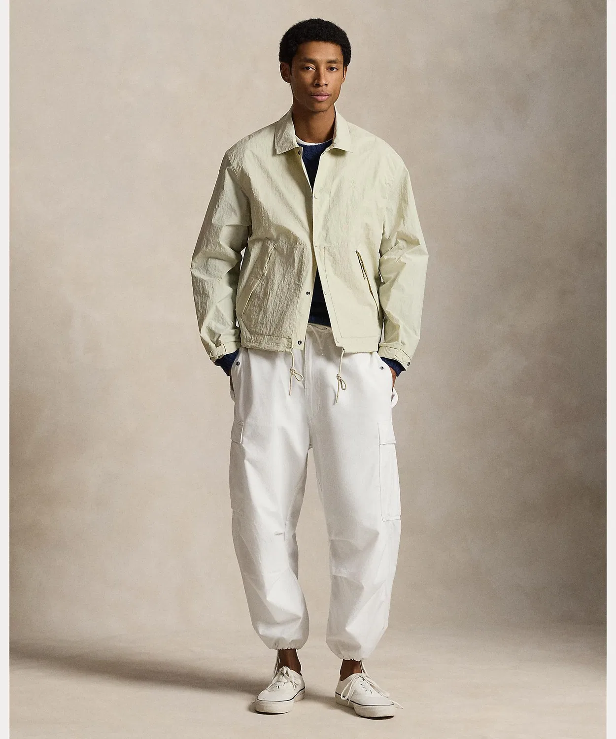 Куртка Hayford Coachs Jacket, натуральный — фото 3