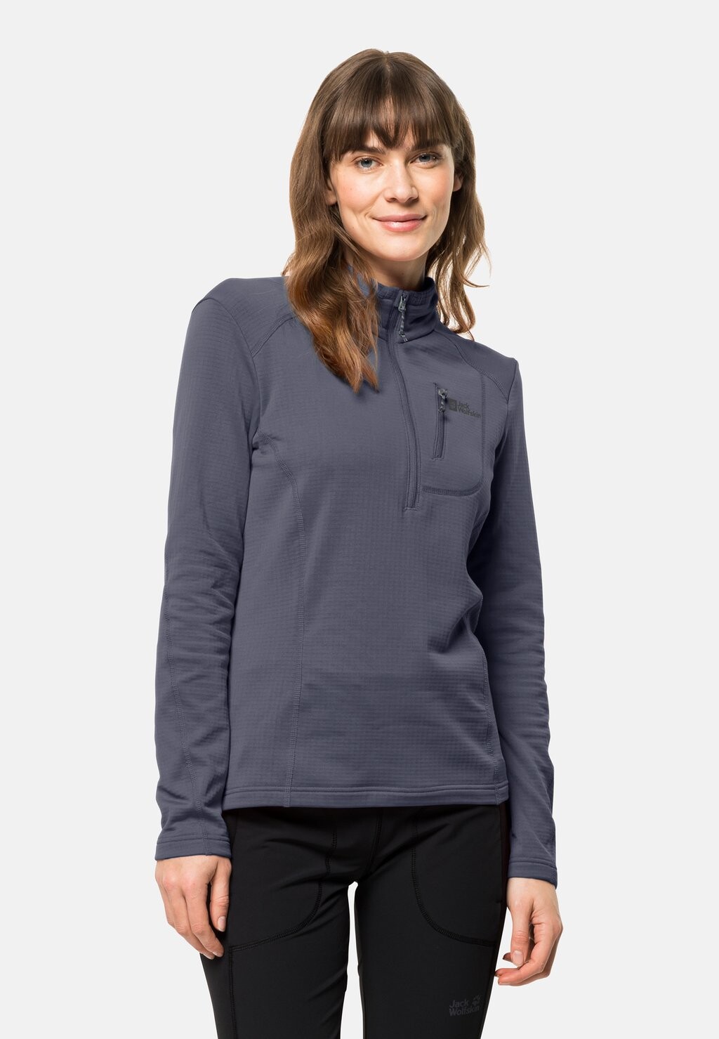 

Свитер флисовый KOLBENBERG Jack Wolfskin, цвет dolphin