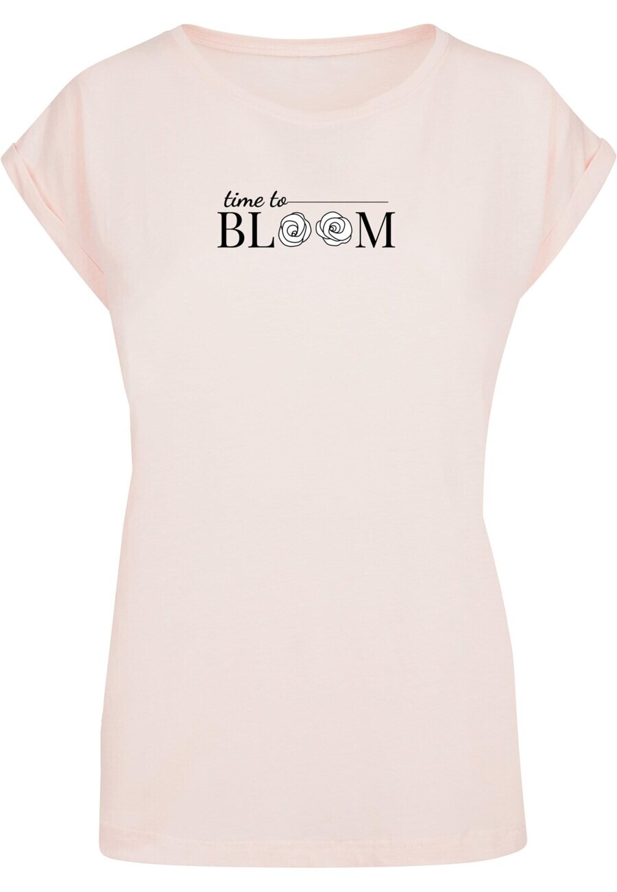 

Футболка Merchcode TIME TO BLOOM, розовый