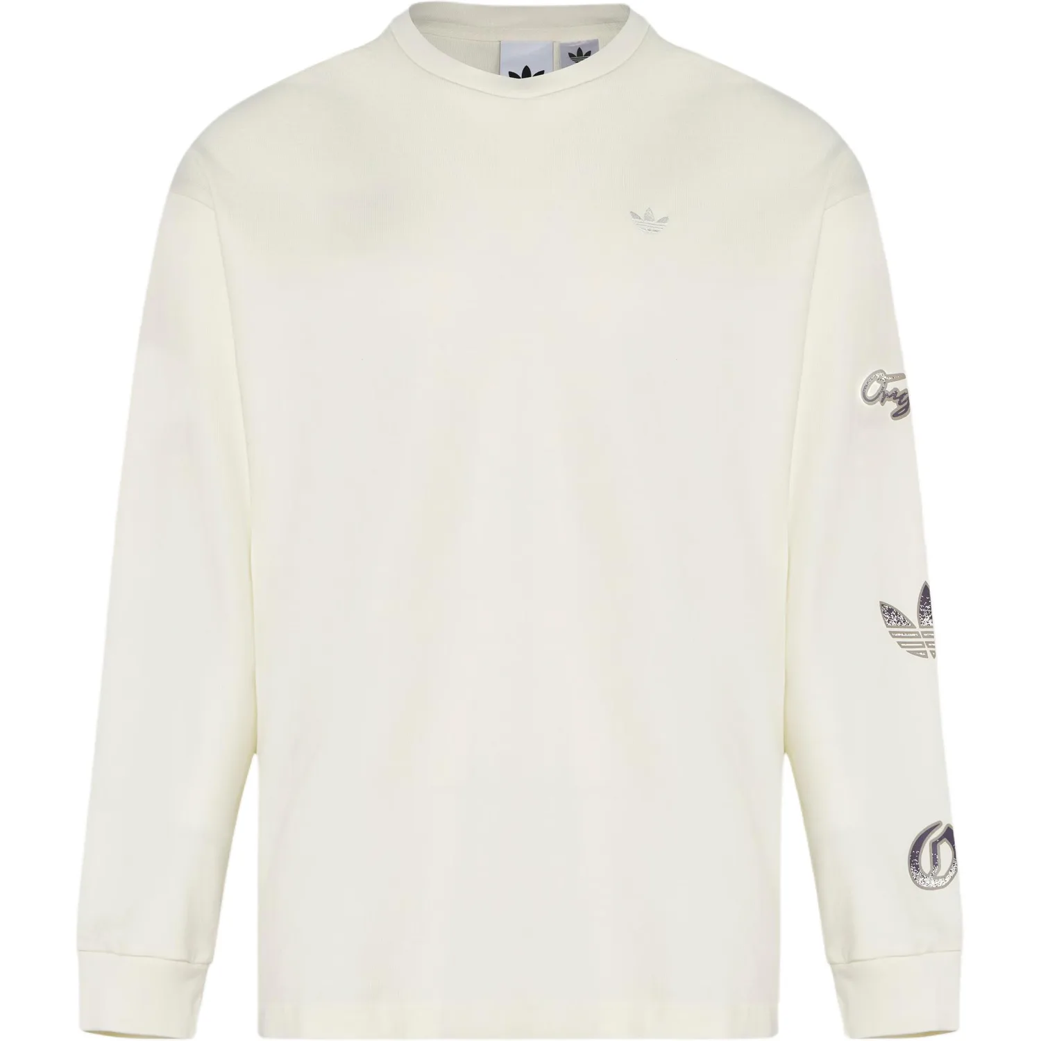 Футболка Top GFX LS мужская Adidas Originals, Jade White