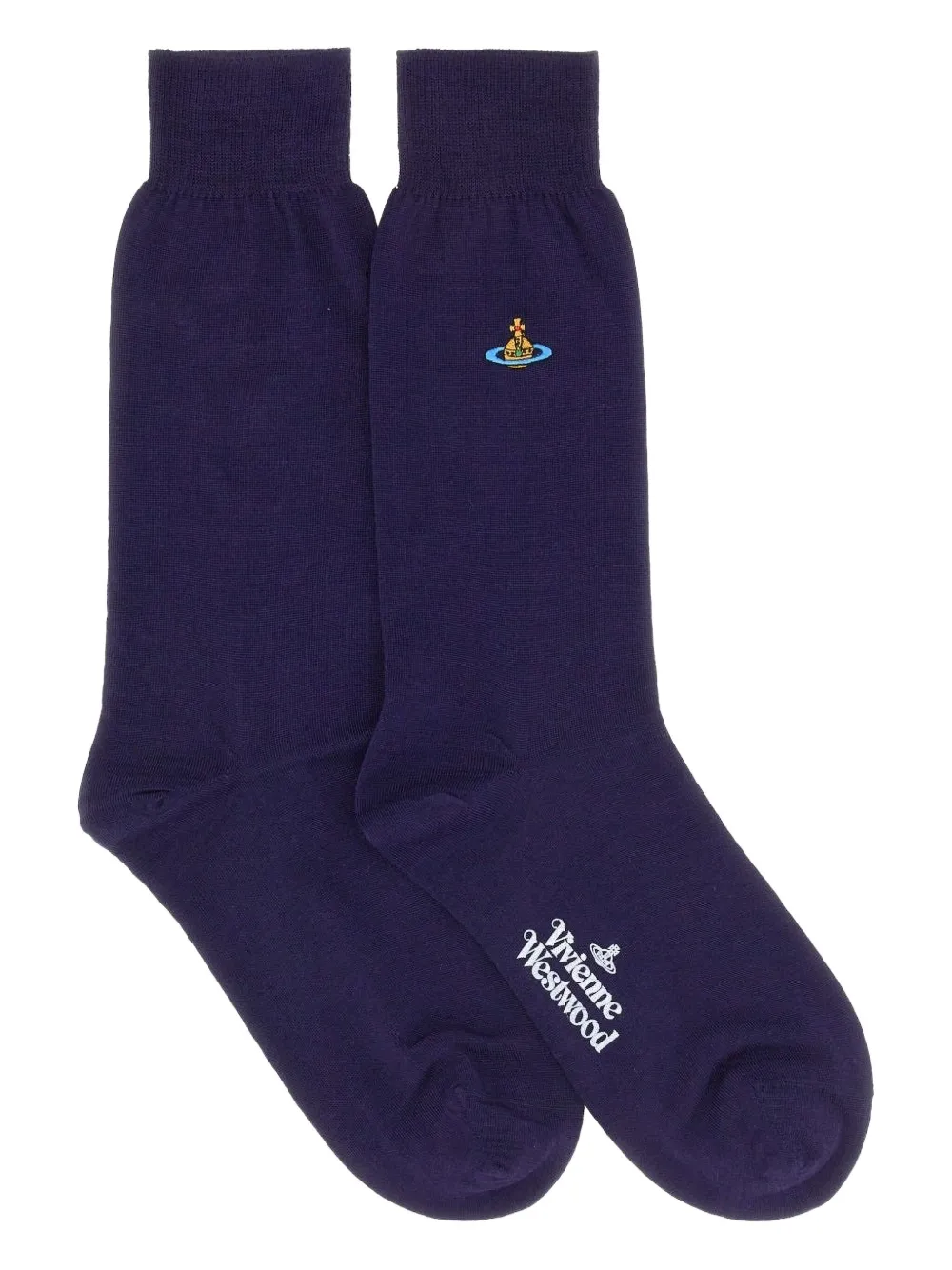 

Носки Uni Orb Vivienne Westwood, синий