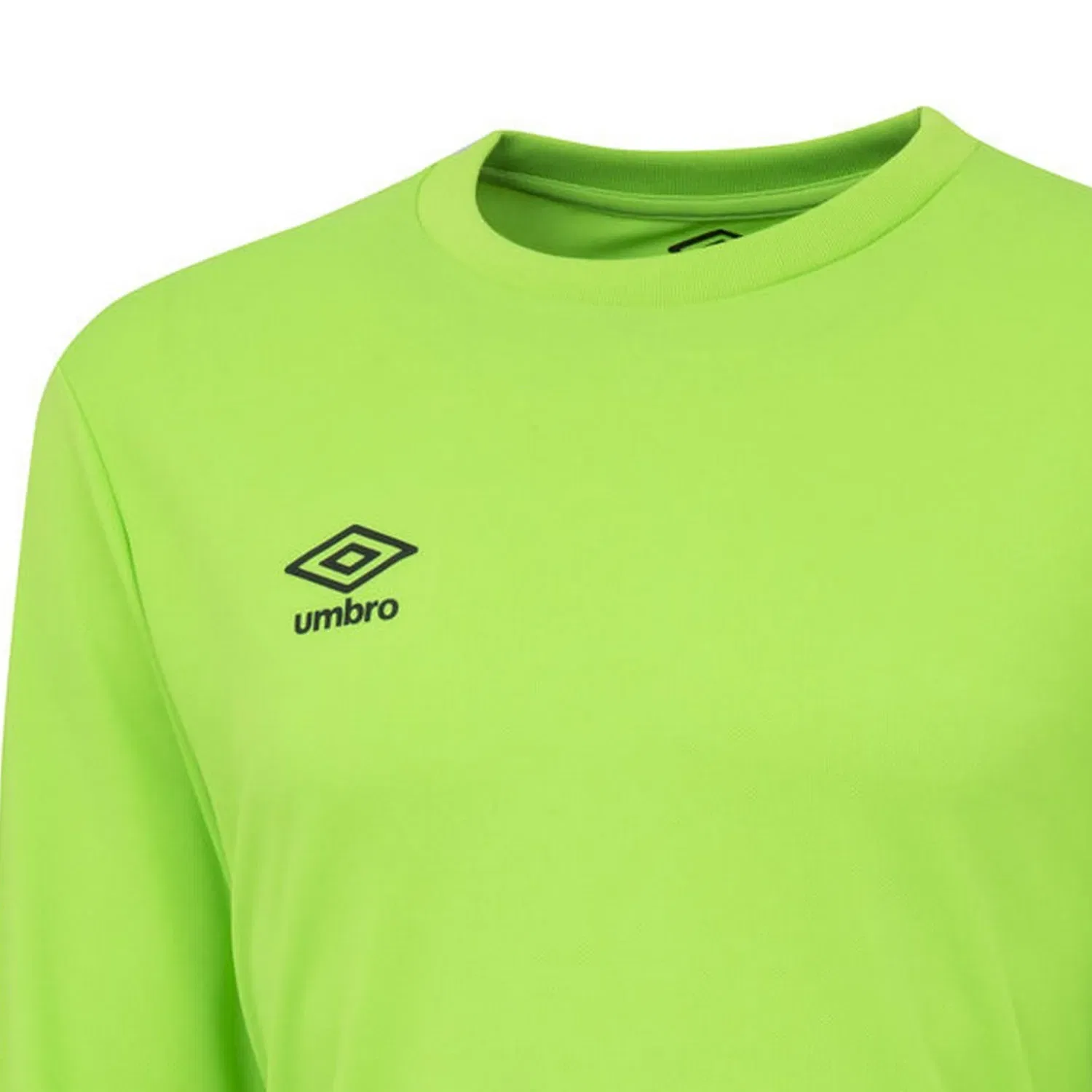 Футболка с длинным рукавом с логотипом Umbro, зеленый — фото 3