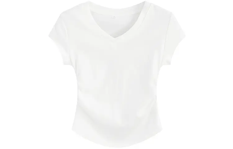 

Обычная женская футболка Garbege, White Heather Gray