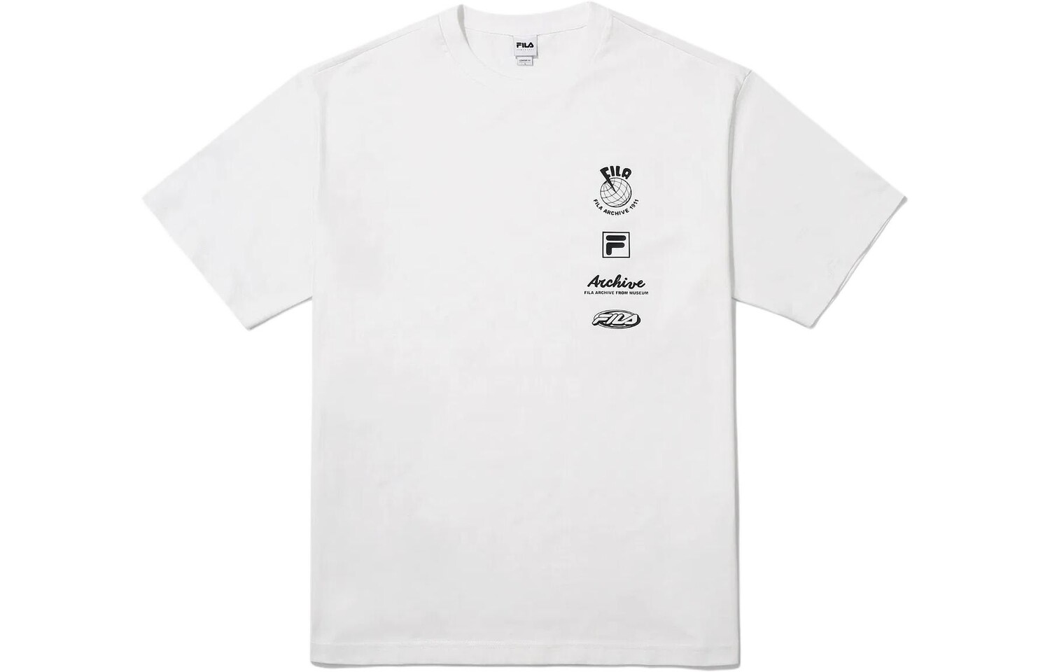 

Футболка унисекс белая Fila, белый
