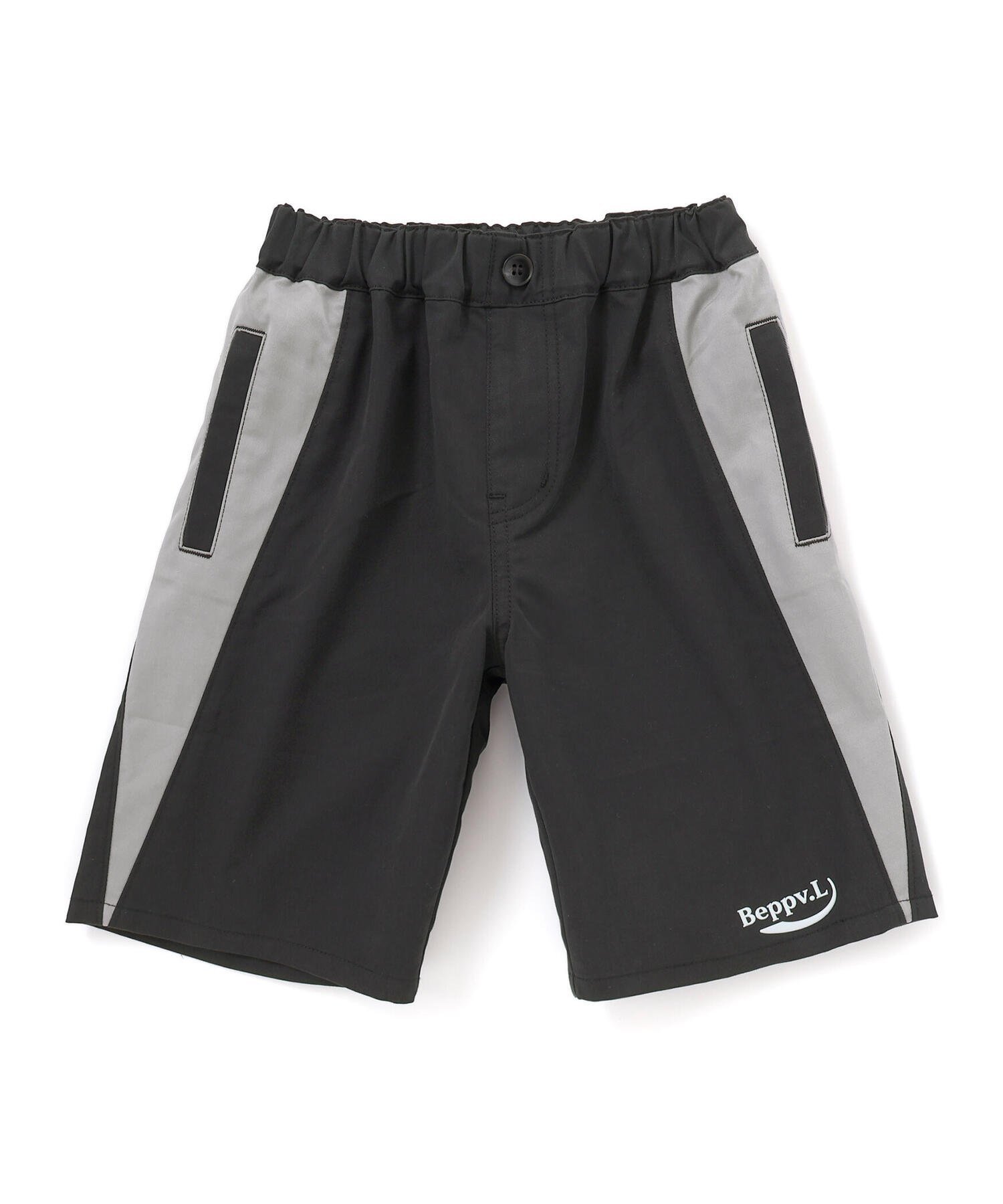 Шорты Triangle Switch (95~160 см) BeBe Petits Pois Vert, Black — фото 3