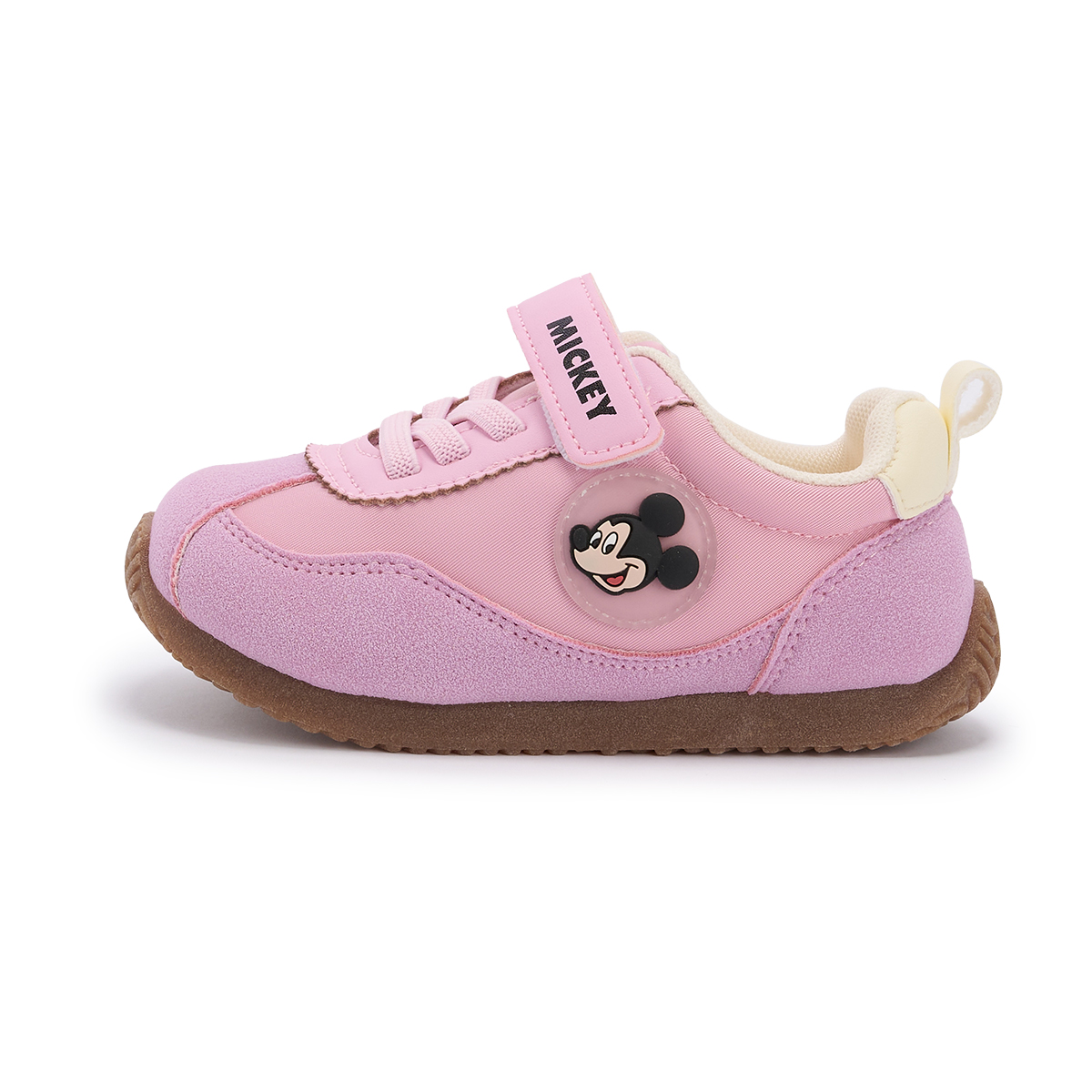 

Mickey противоскользящие амортизирующие низкие повседневные детские туфли для детей 3-7 лет Disney, фиолетовый