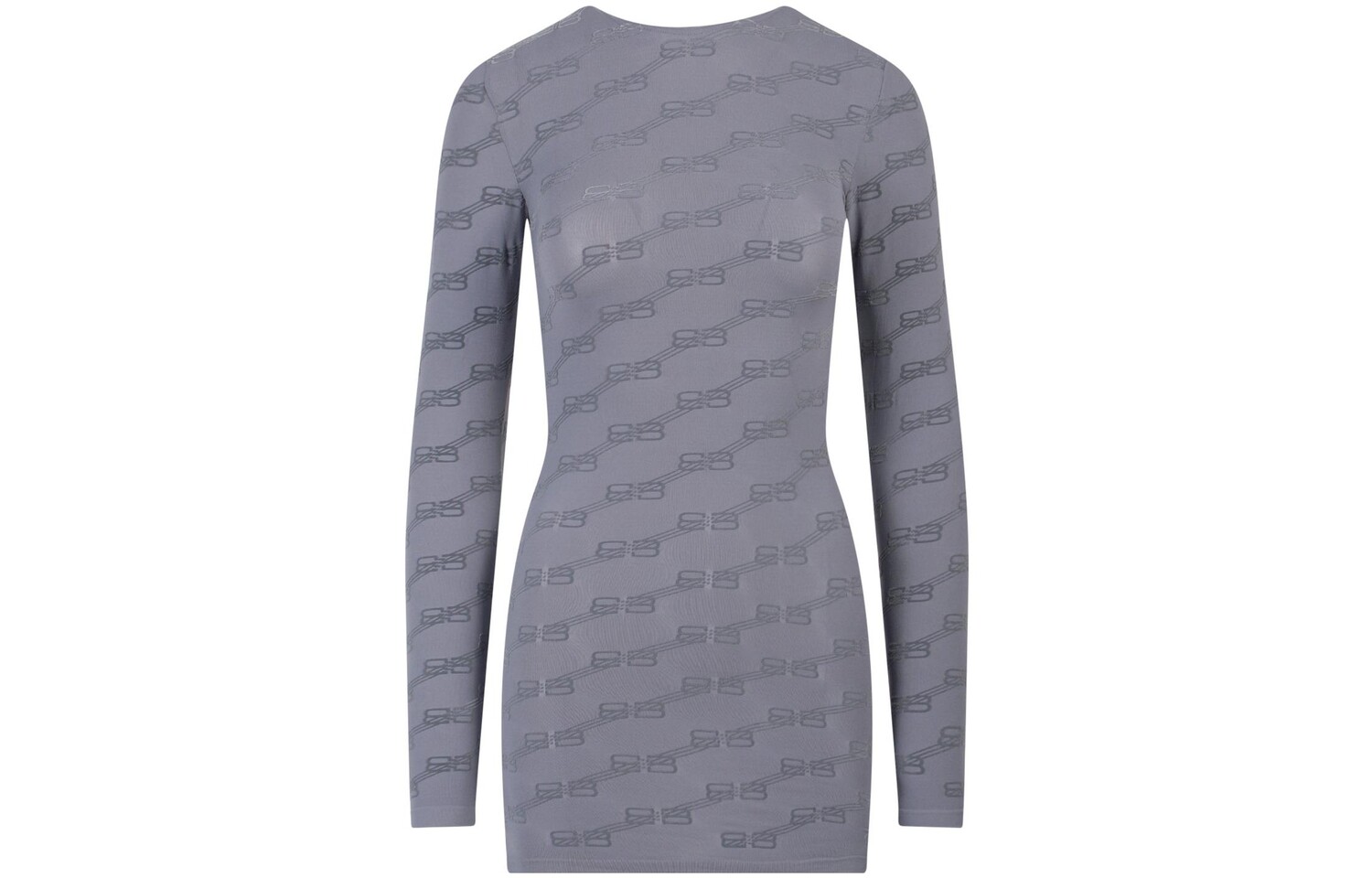 

Платье женское Balenciaga с длинными рукавами, фиолетовый