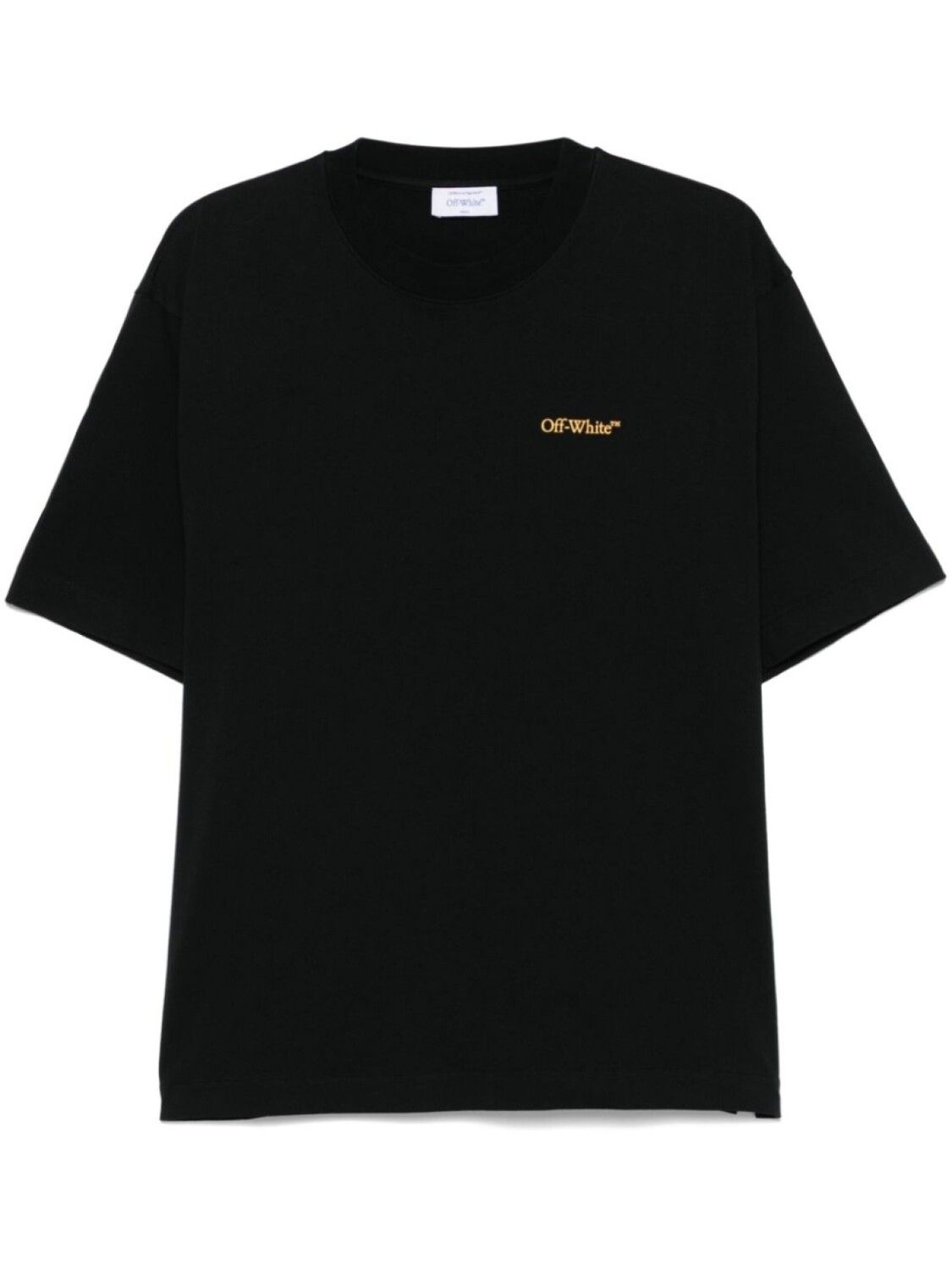 

Off-White футболка с логотипом, черный