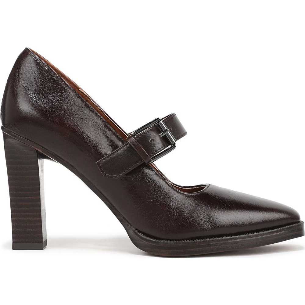 Туфли на ремешке Mary Jane Franco Sarto, dark brown leather — фото 2